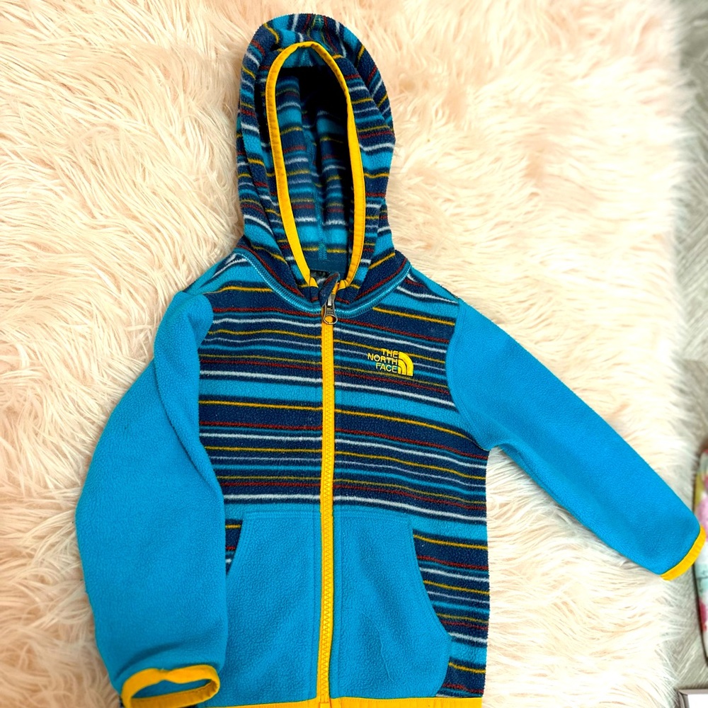 12-18 month fleece north face jacket